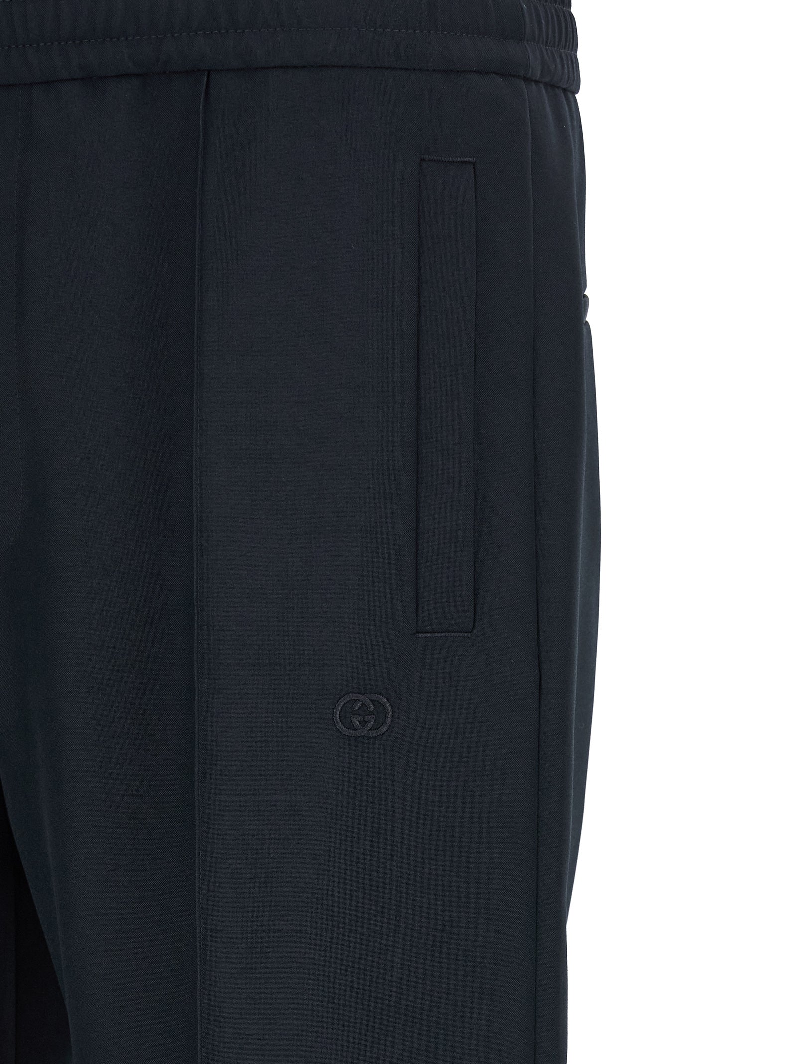 Gucci Blue Polyester Casual Men's Pants