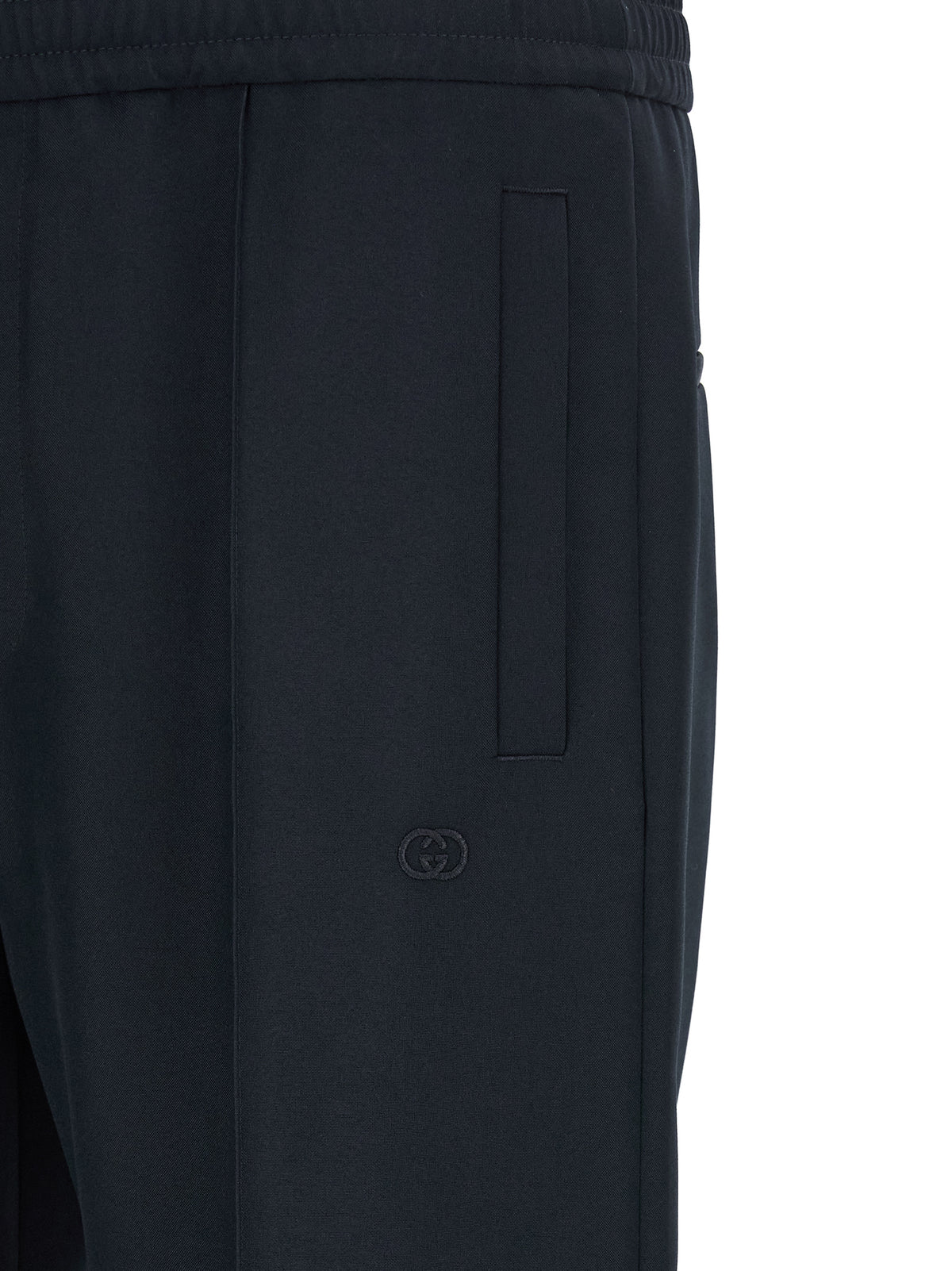 Gucci Blue Polyester Casual Men's Pants