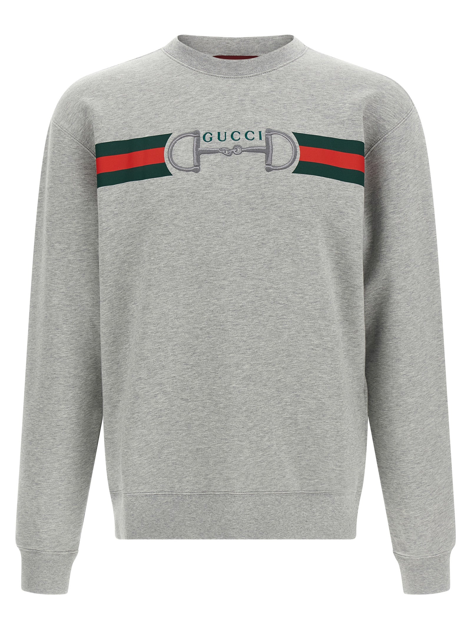 Gucci Gray Cotton Men's Sweatshirt
