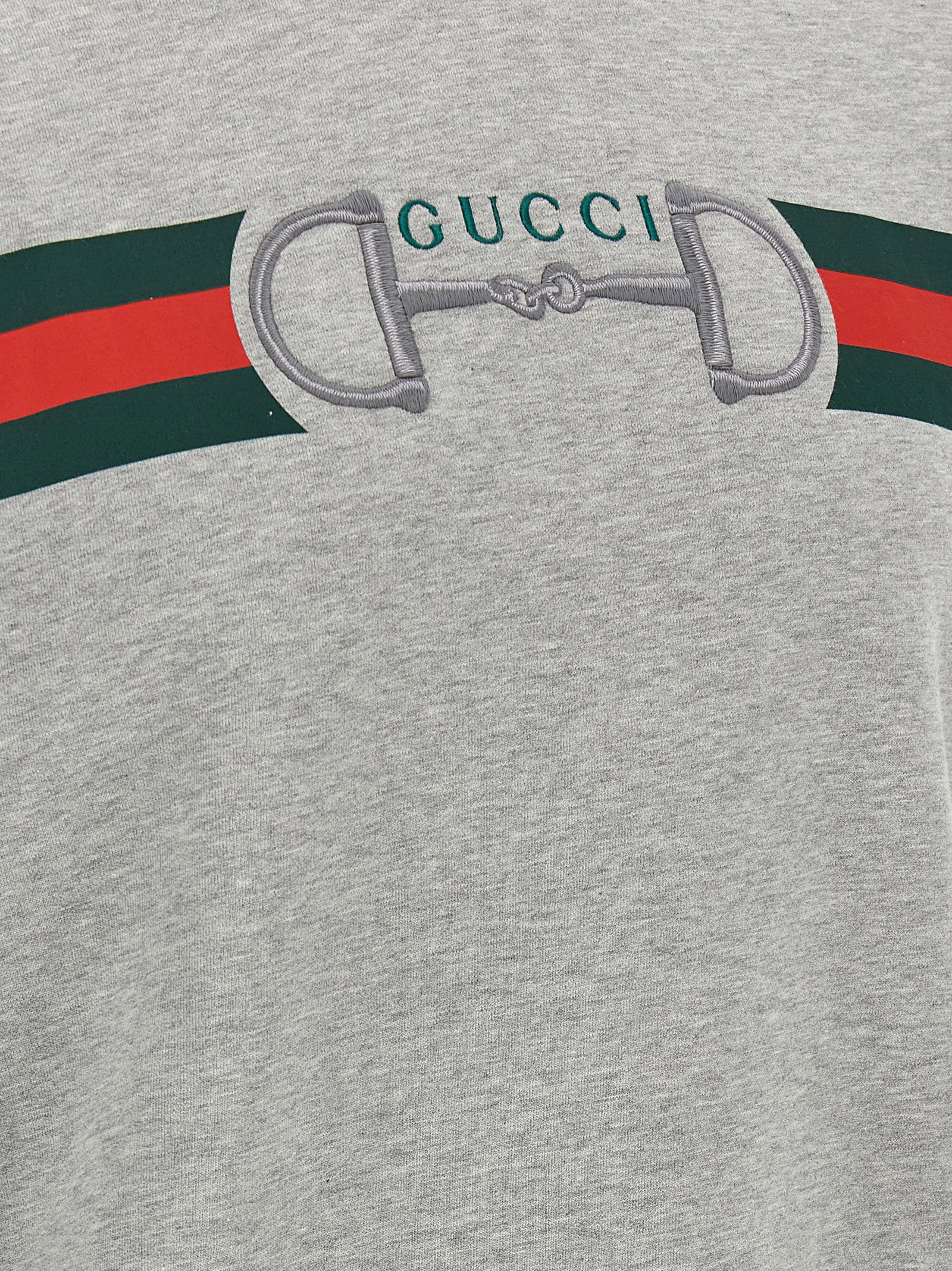 Gucci Gray Cotton Men's Sweatshirt