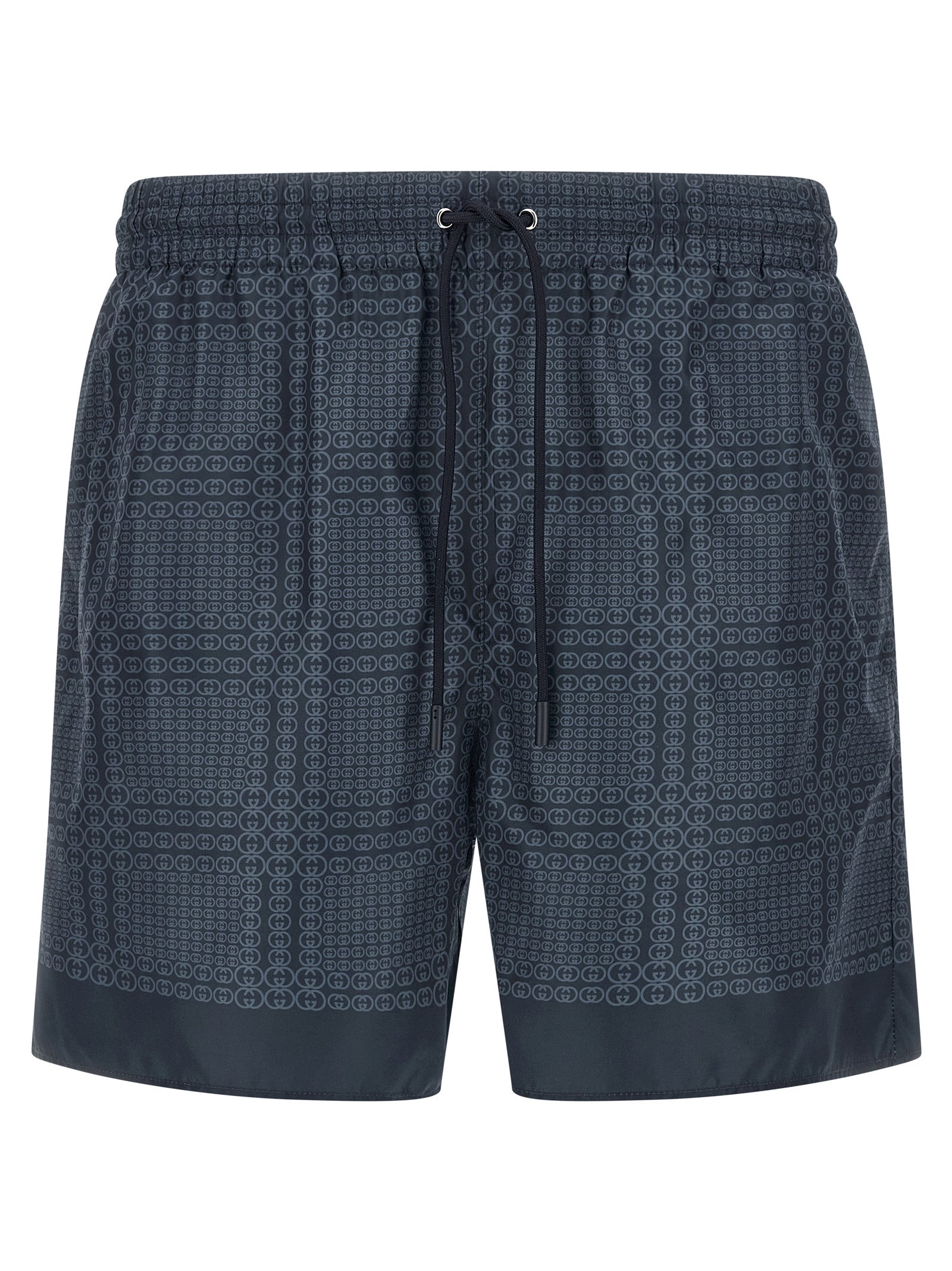 Gucci Blue Polyester Swim Men's Shorts
