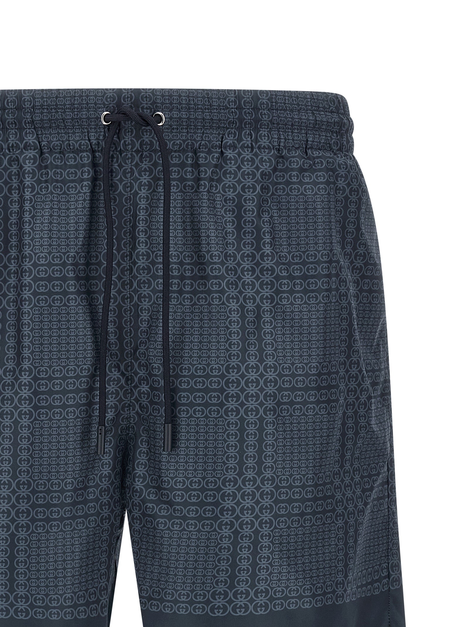 Gucci Blue Polyester Swim Men's Shorts