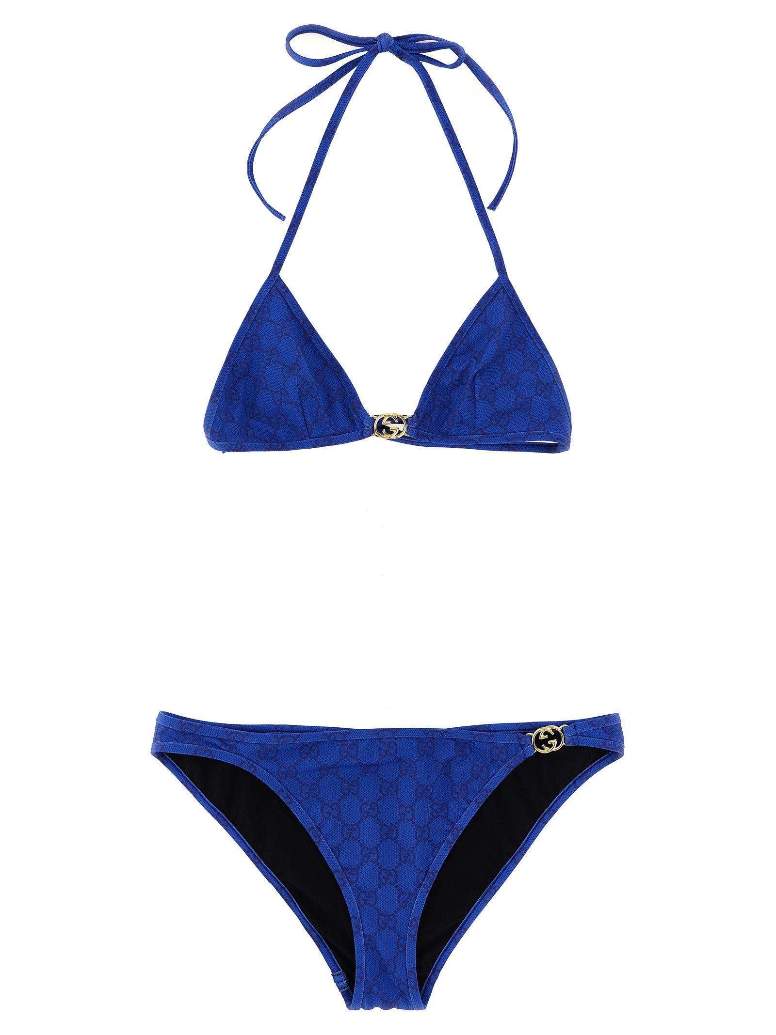 Gucci Blue Fabric Women's Bikini