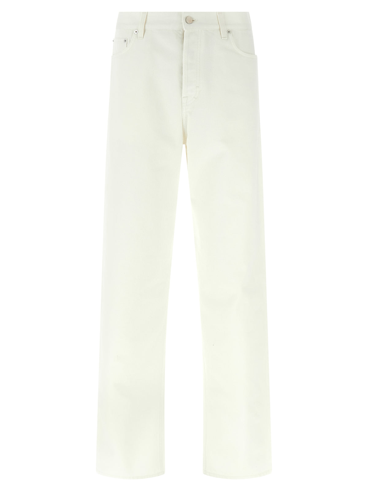 Gucci White Cotton Straight-Leg Men's Jeans