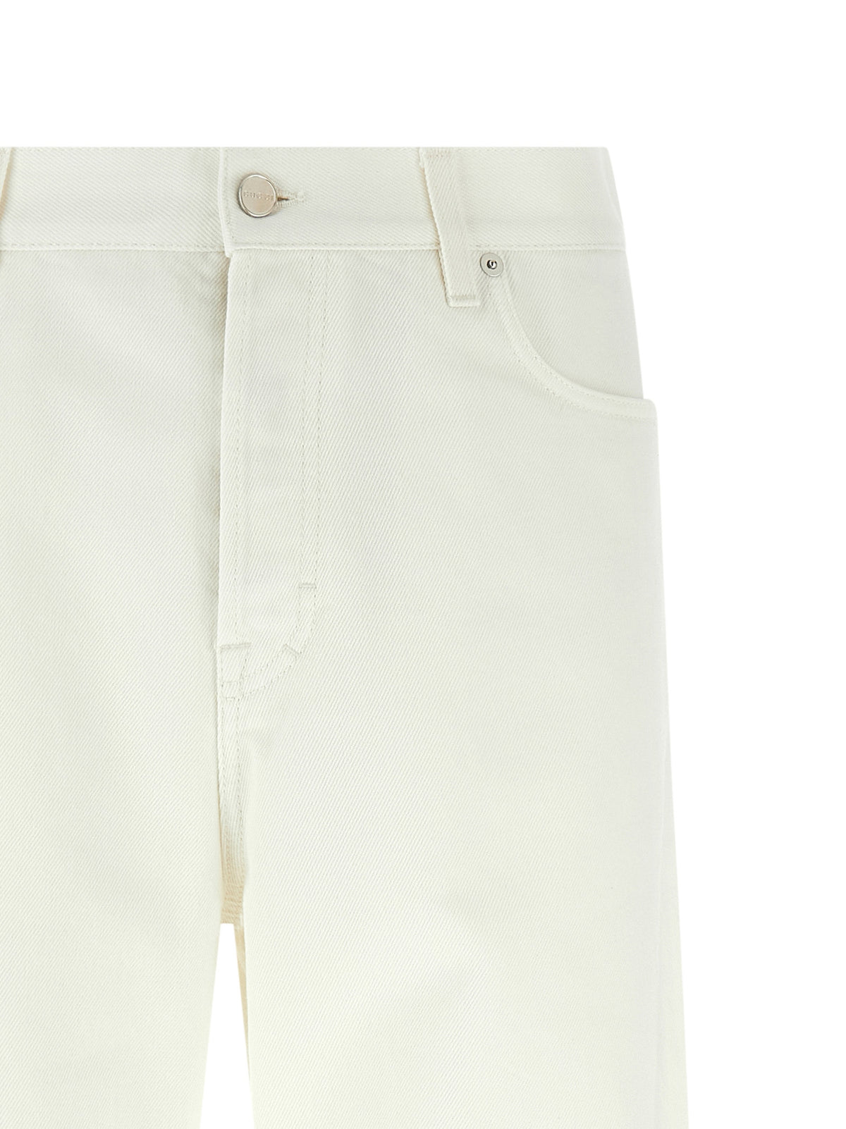 Gucci White Cotton Straight-Leg Men's Jeans