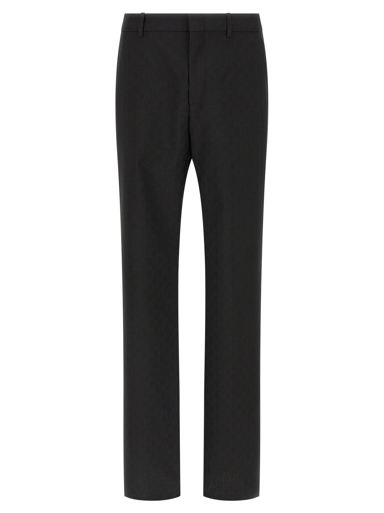Gucci Black Polyester Dress Men's Pants