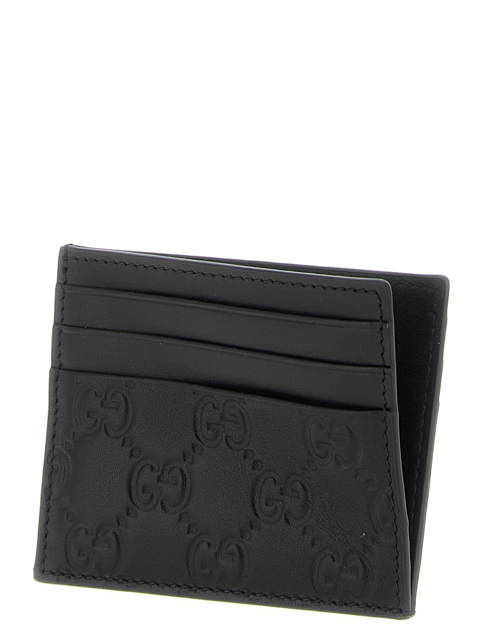 Gucci Black Calfskin Men's Cardholder
