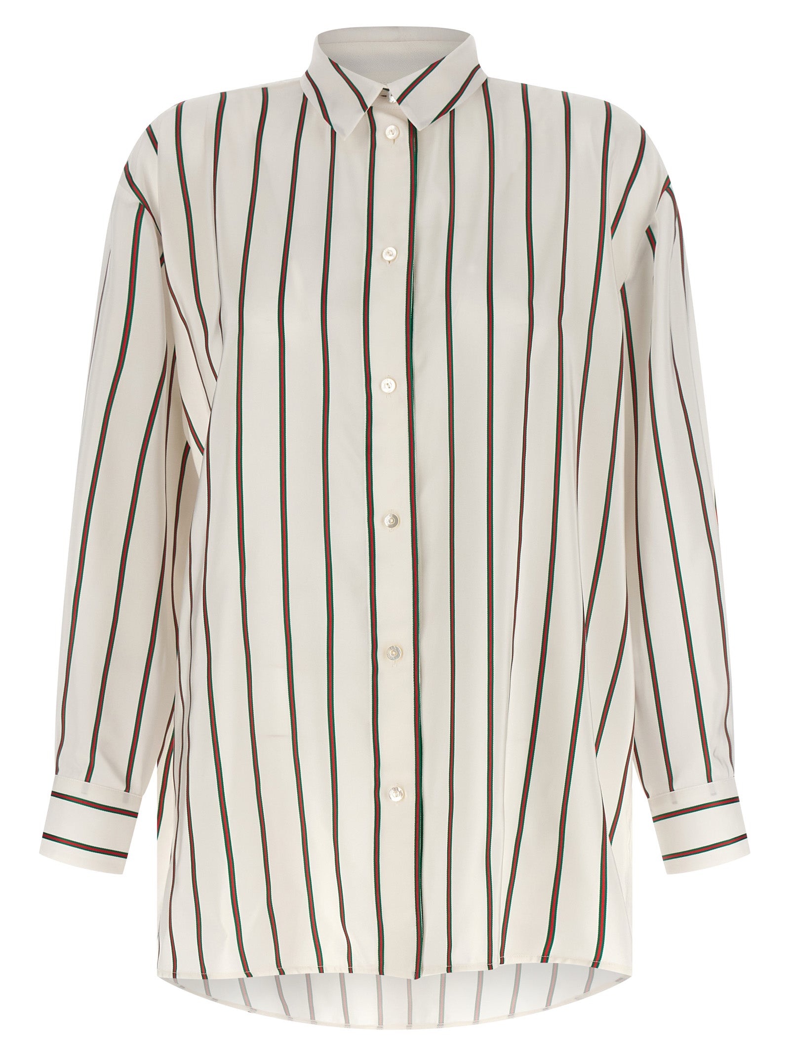 Gucci White Silk Women's Blouse