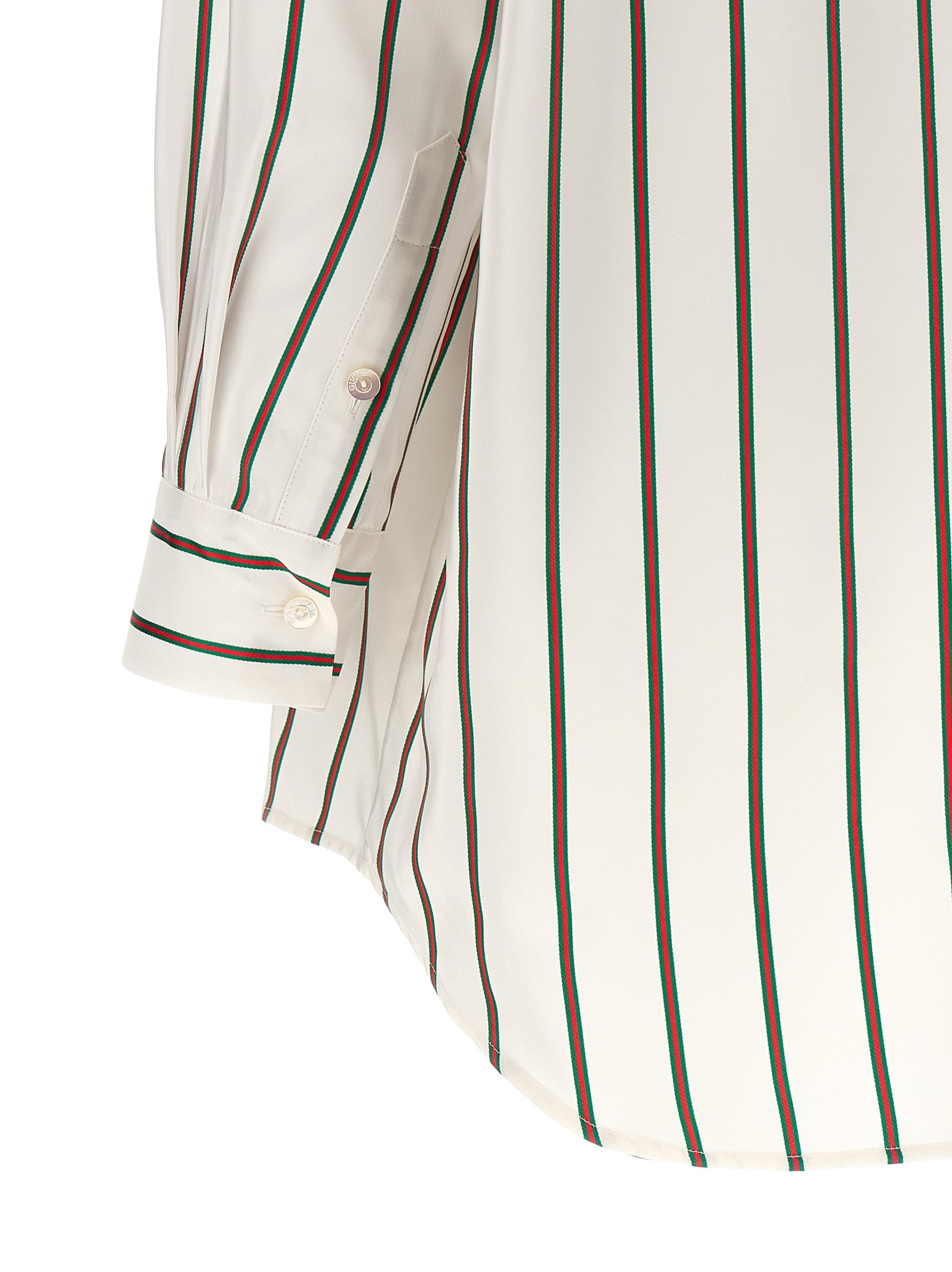 Gucci White Silk Women's Blouse