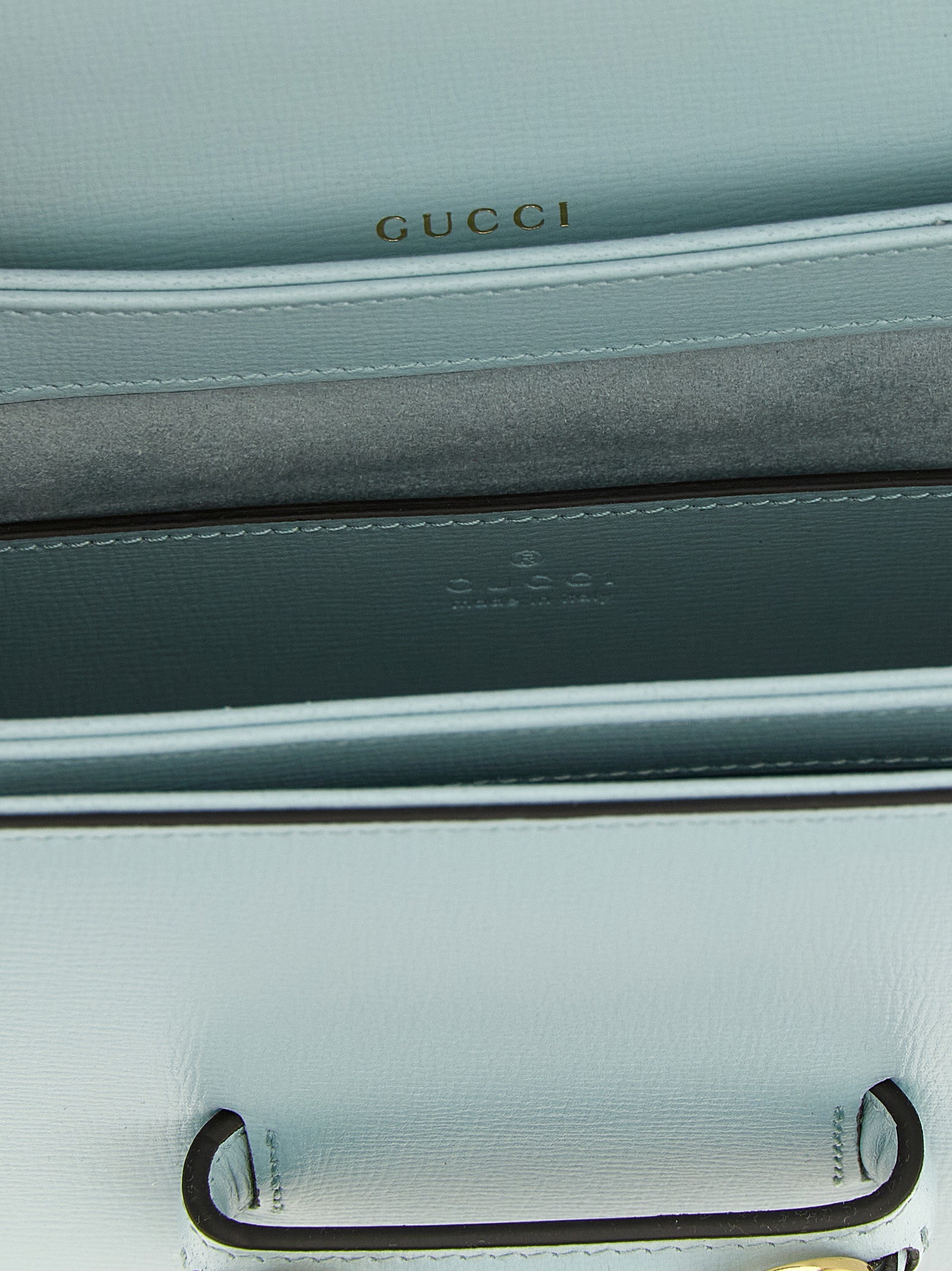Gucci Blue Calfskin Shoulder Women's Bag