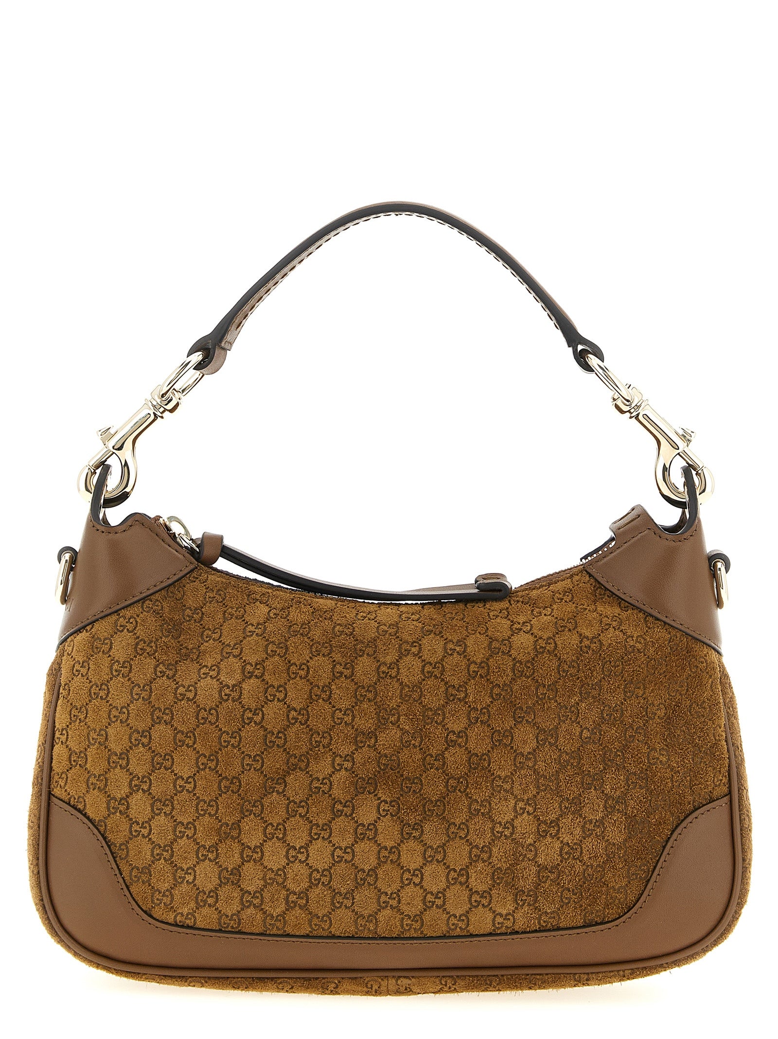 Gucci Brown Calfskin Shoulder Women's Bag