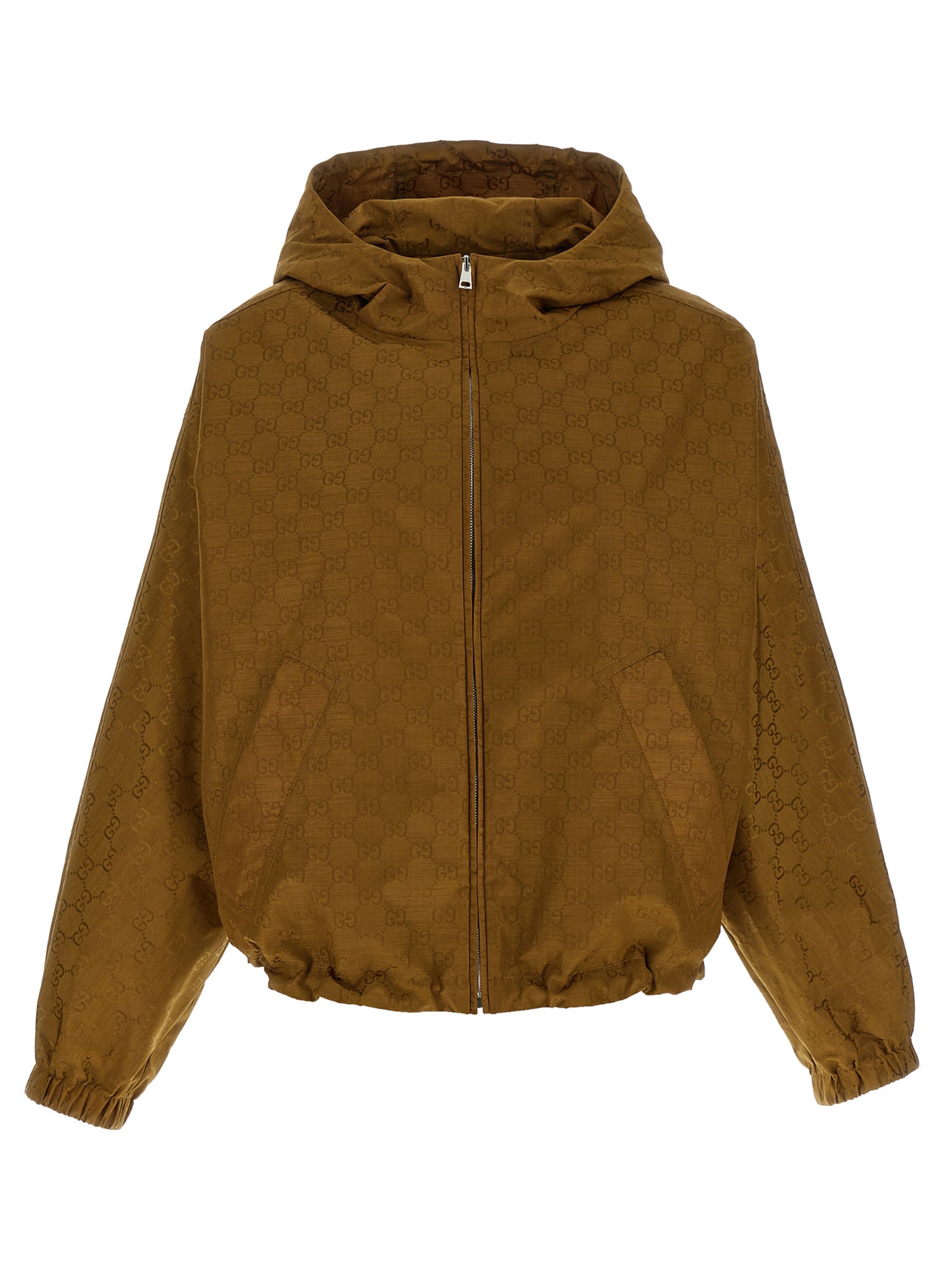 Gucci Bicolor Polyamide Shell Women's Jacket
