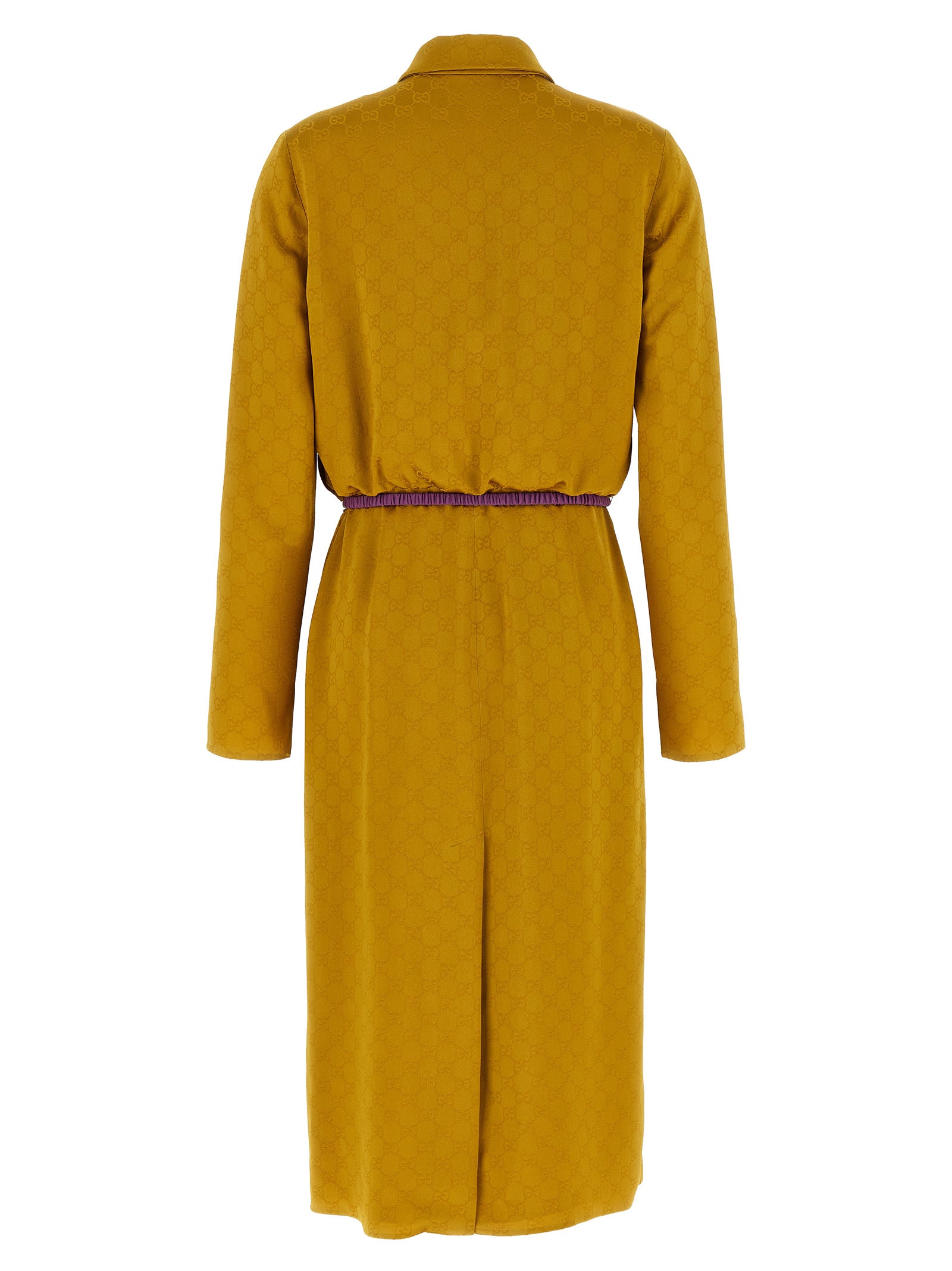 Gucci Bicolor Viscose Midi Women's Dress