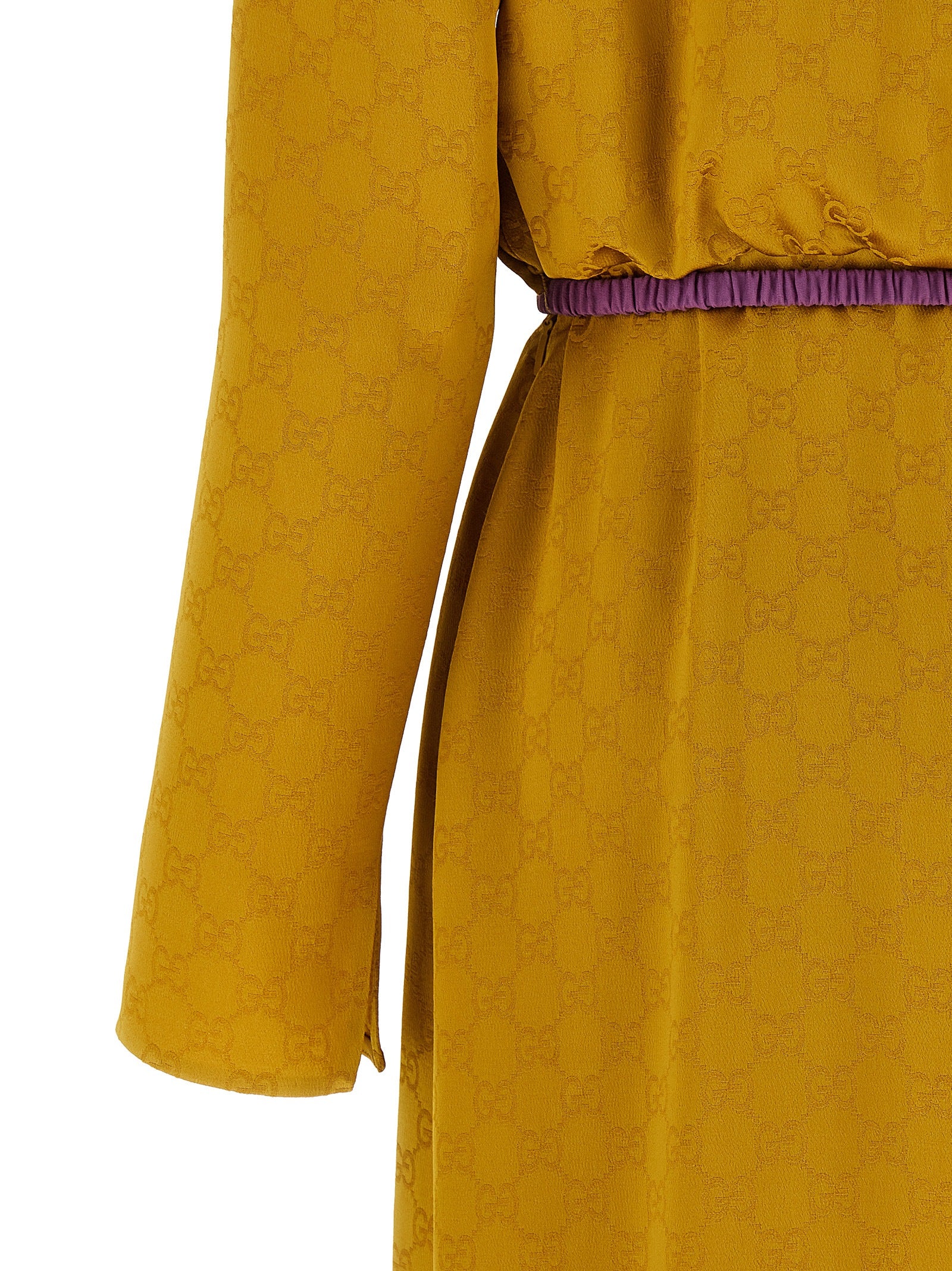 Gucci Bicolor Viscose Midi Women's Dress