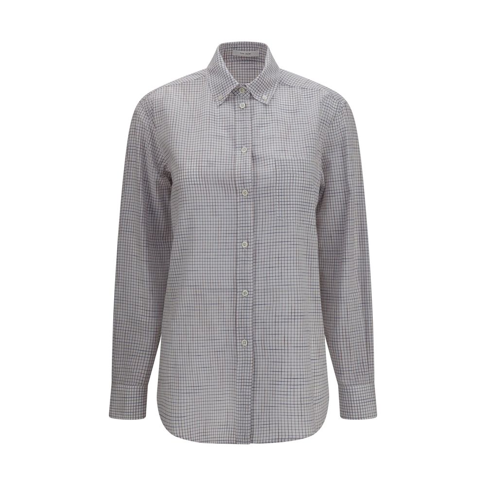 The Row Multicolor Cotton Pattern Women's Shirt