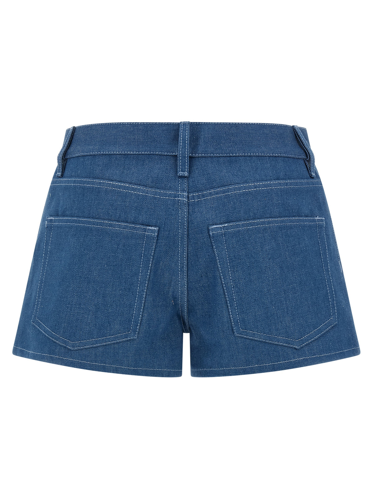 Gucci Blue Cotton Bermuda Women's Shorts