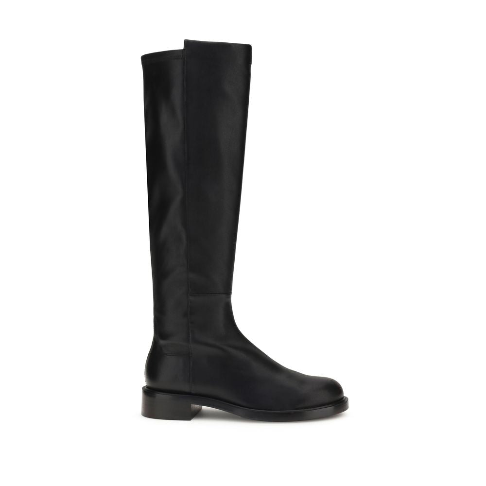 Stuart Weitzman Brown Calf Leather Bos Taurus Over The Women's Knee
