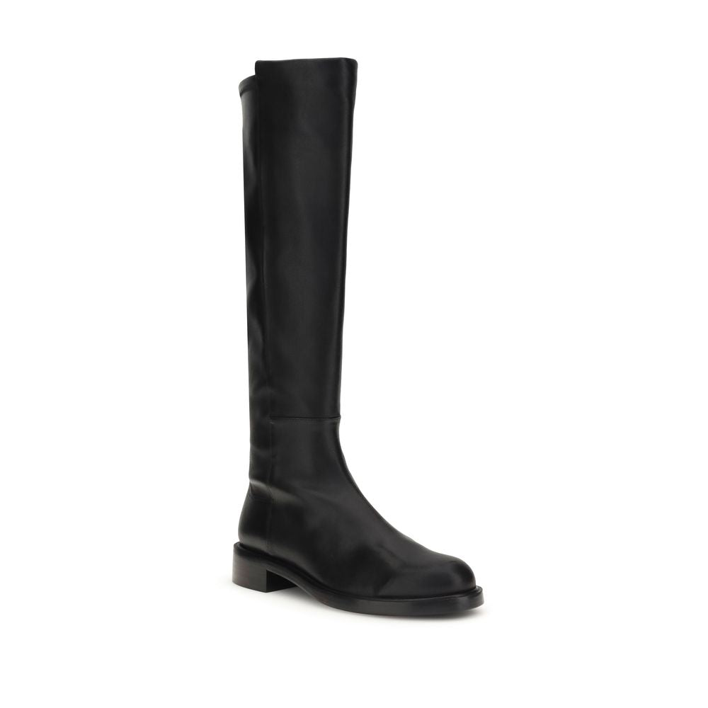 Stuart Weitzman Brown Calf Leather Bos Taurus Over The Women's Knee