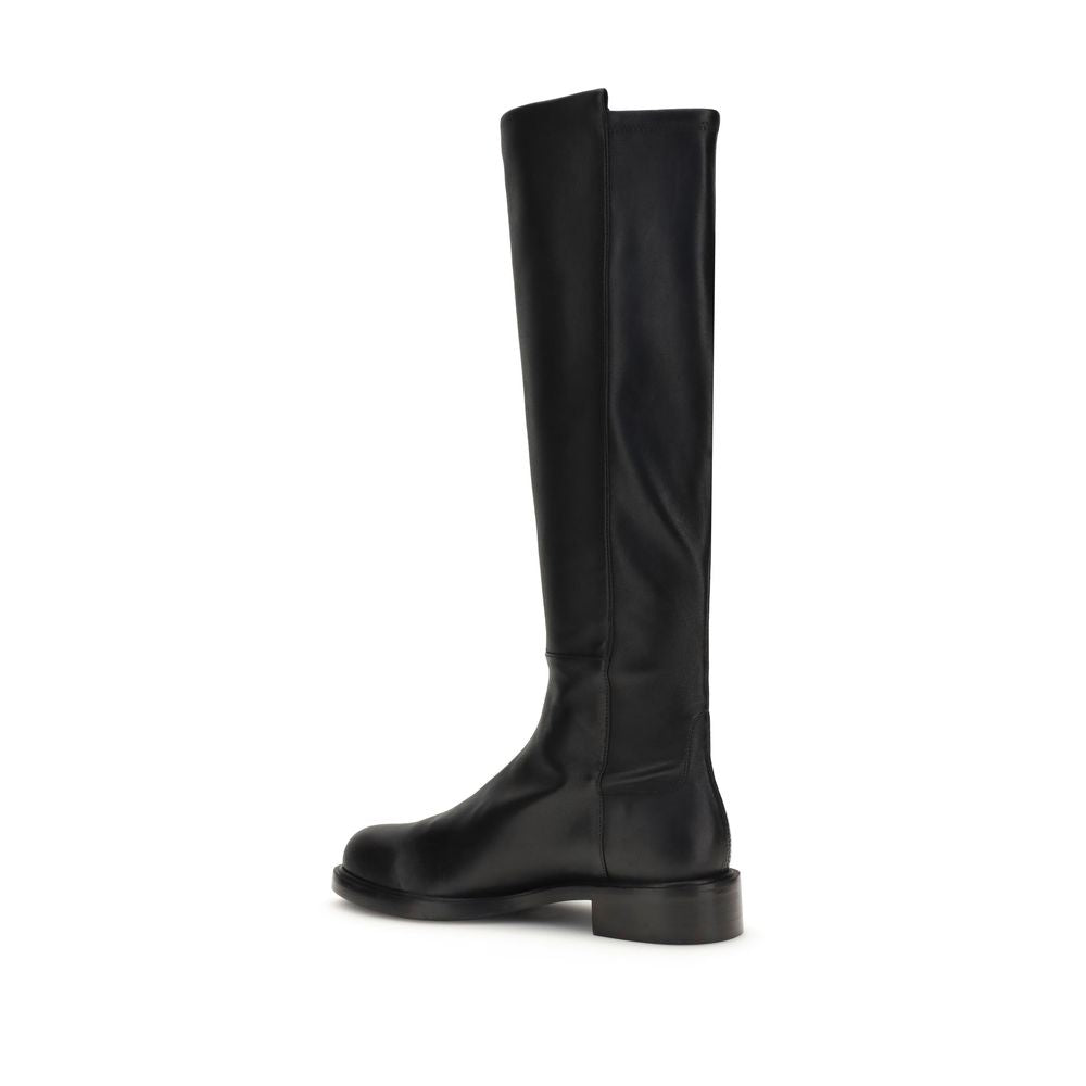 Stuart Weitzman Brown Calf Leather Bos Taurus Over The Women's Knee