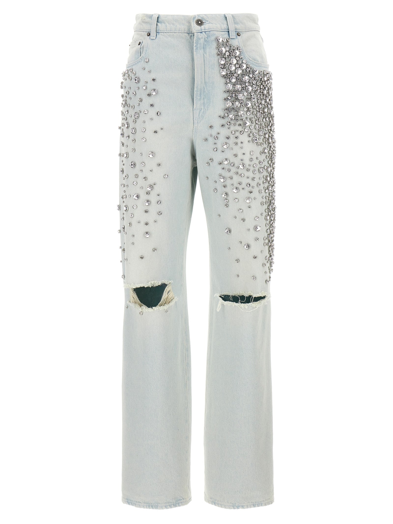 Golden Goose Blue Cotton Jeans Women's Denim