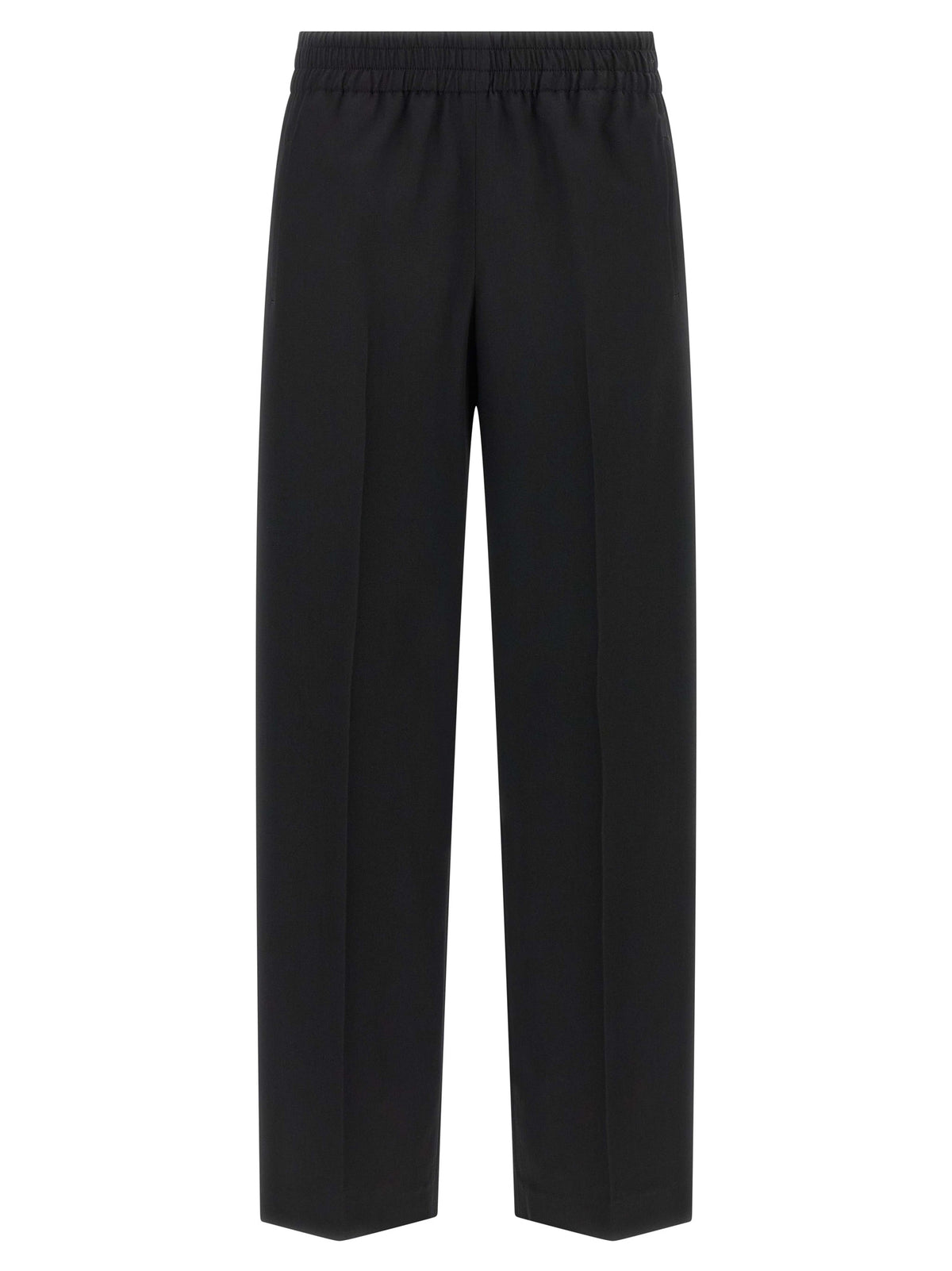 Golden Goose Black Virgin Wool Casual Women's Pants