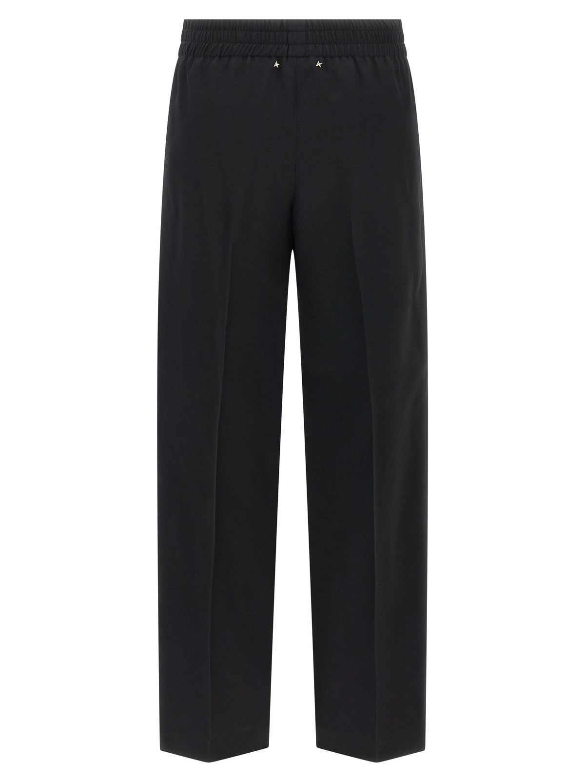Golden Goose Black Virgin Wool Casual Women's Pants