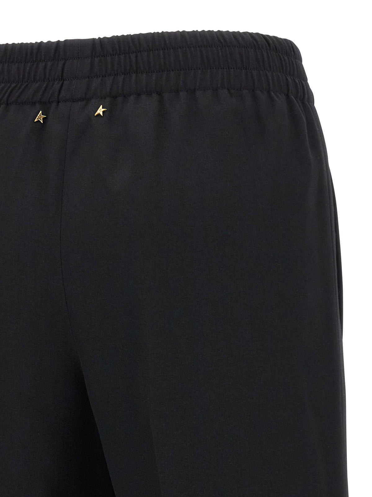 Golden Goose Black Virgin Wool Casual Women's Pants