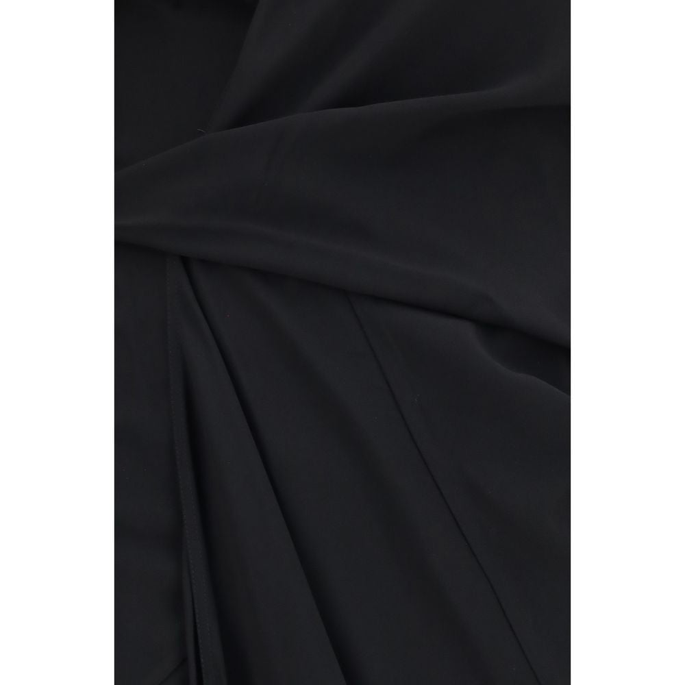 Rick Owens Black Viscose Casual Women's Dress