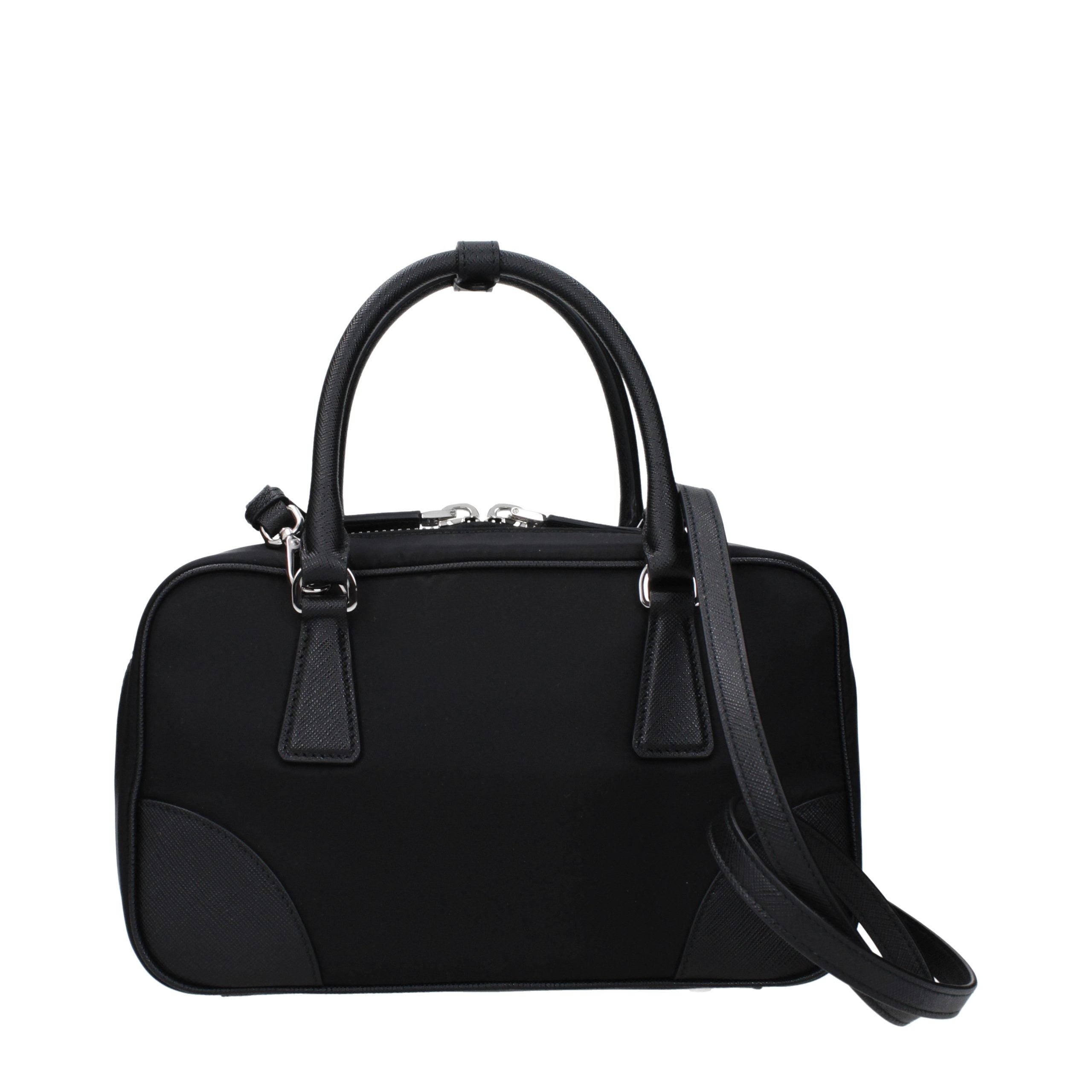 Prada Black Fabric Women's Handbag