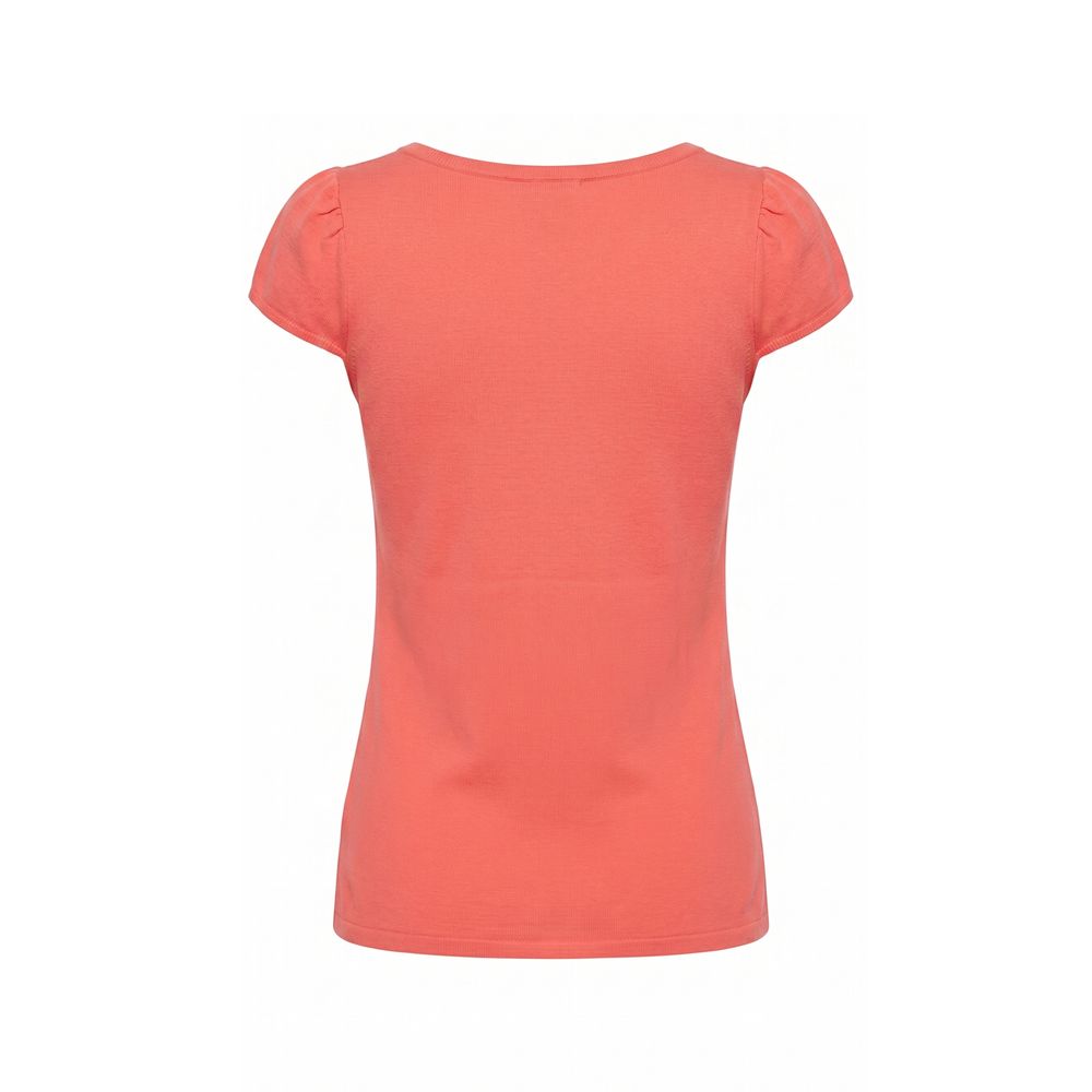 Malo Red Cotton Women's Women's T-Shirt