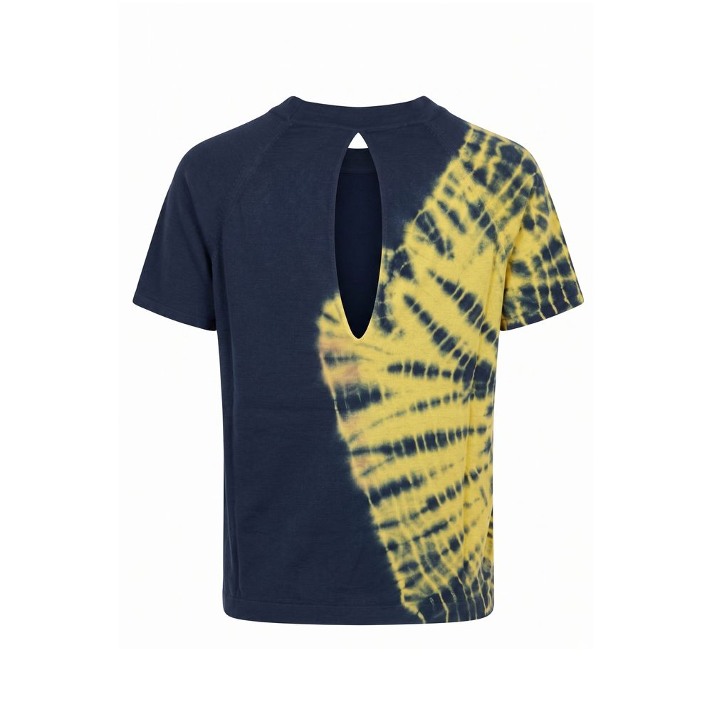 Malo Blue Cotton Women Women's T-Shirt