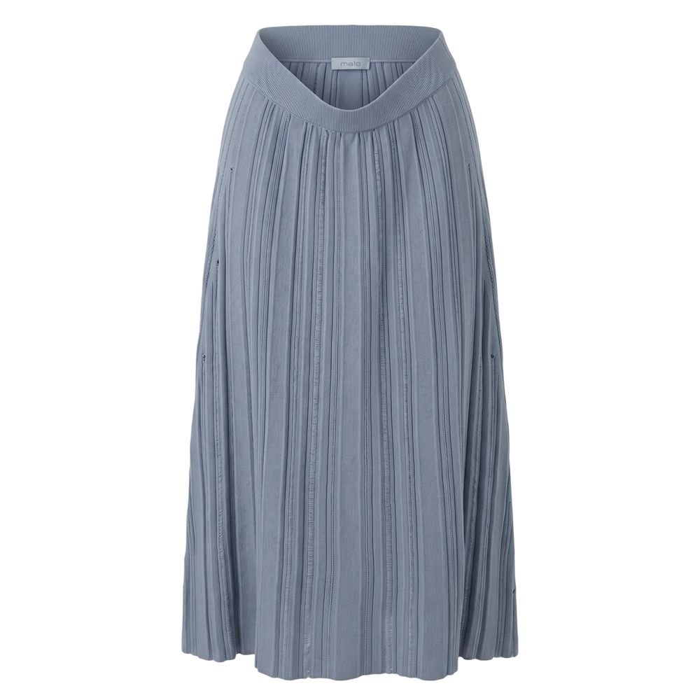 Malo Grey Cotton Women Women's Skirt
