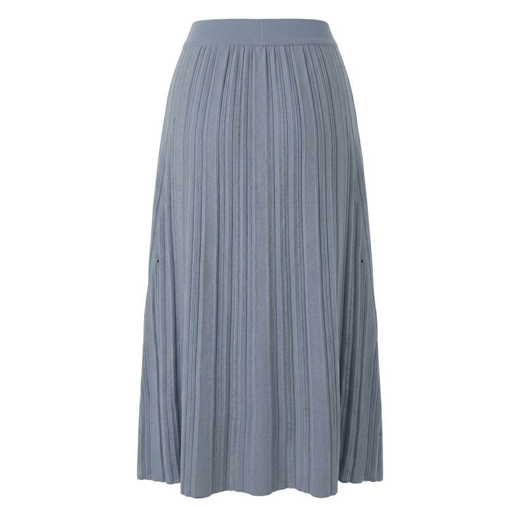 Malo Grey Cotton Women Women's Skirt