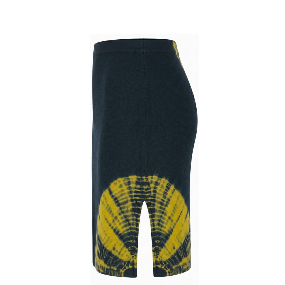 Malo Yellow Cotton Women Women's Skirt