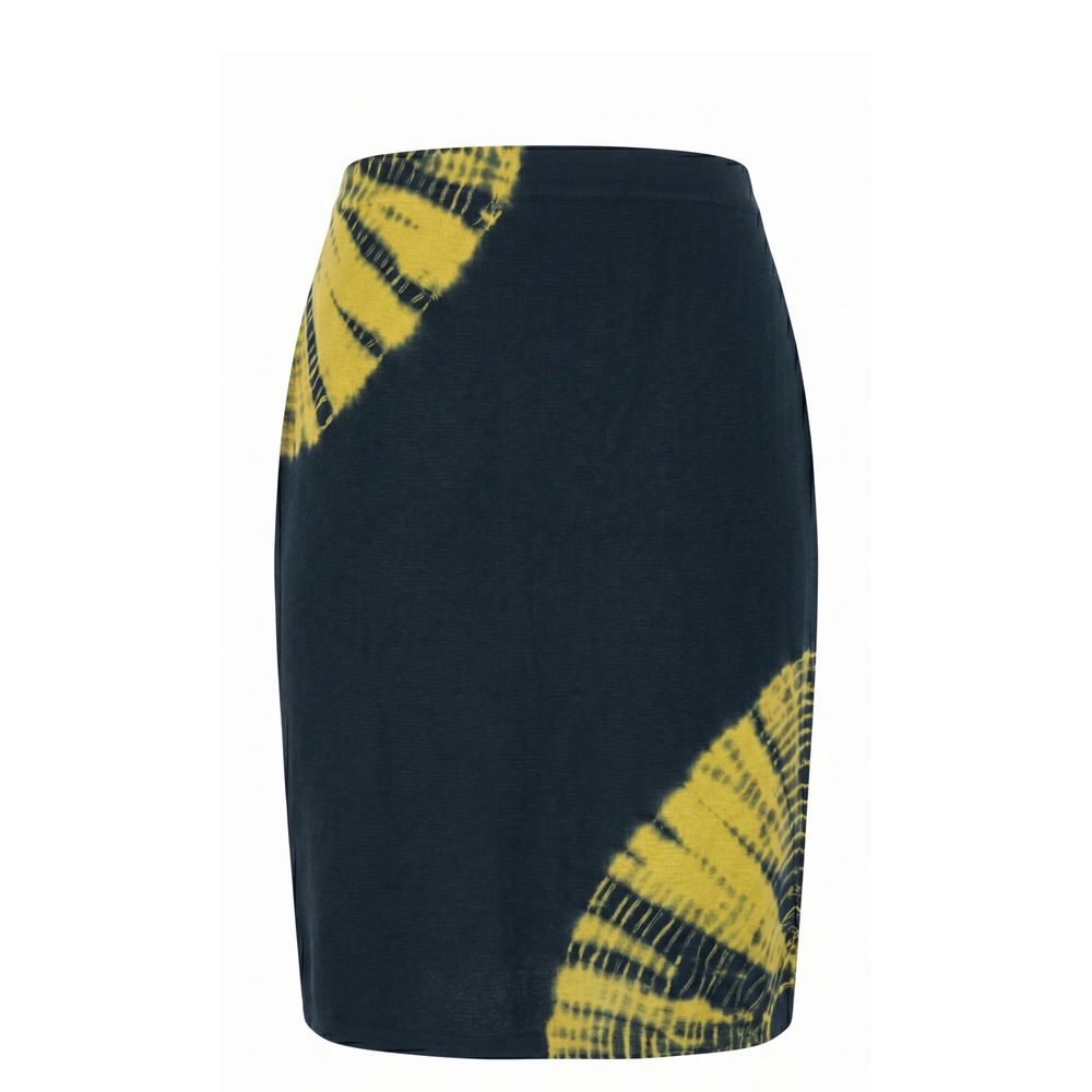Malo Yellow Cotton Women Women's Skirt