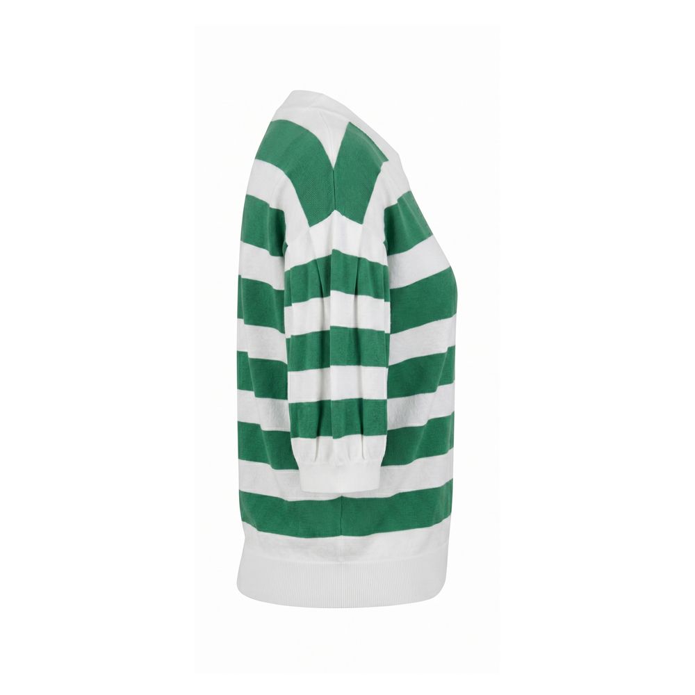 Malo Green Cotton Women Women's Sweater