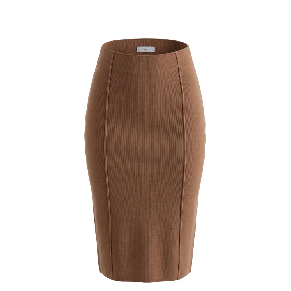 Malo Beige Cotton Women's Women's Skirt