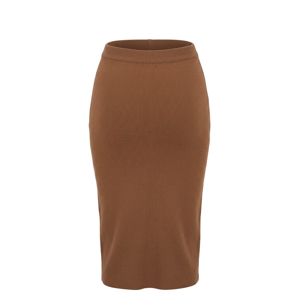 Malo Beige Cotton Women's Women's Skirt