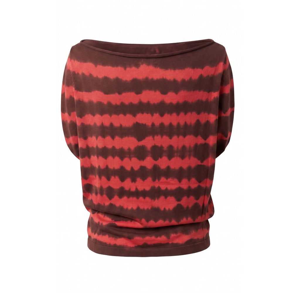 Malo Brown Cotton Women Women's T-Shirt