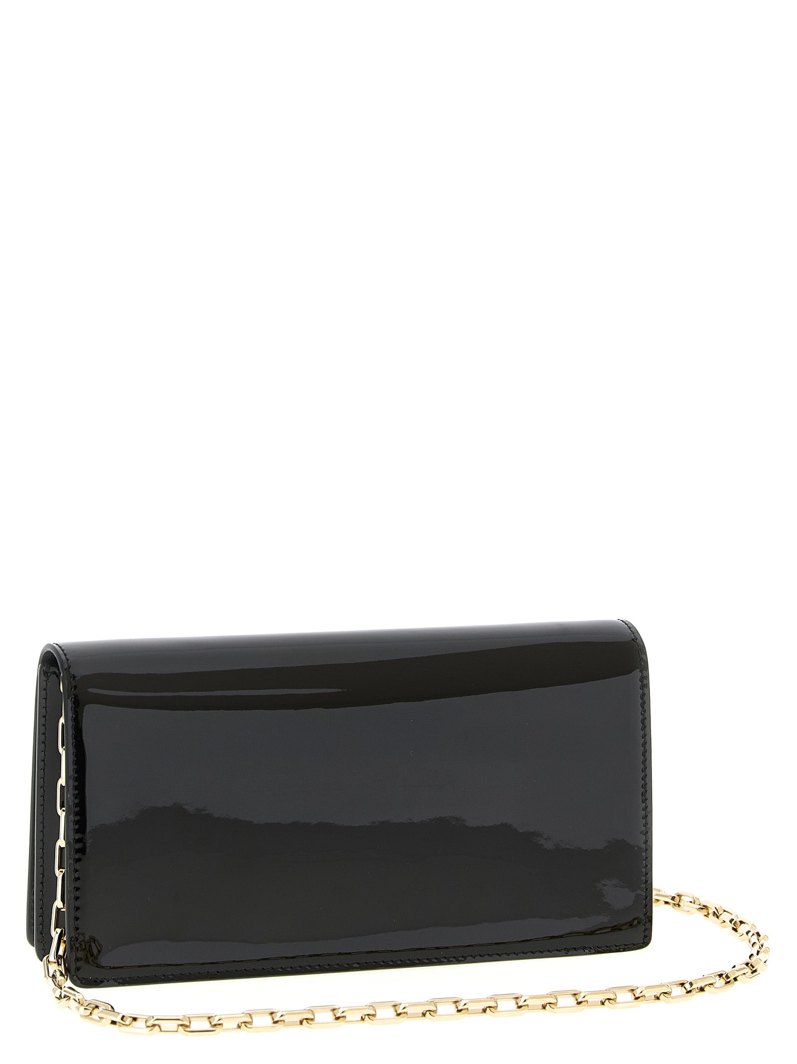 Christian Louboutin Black Calfskin Clutch Women's Bag