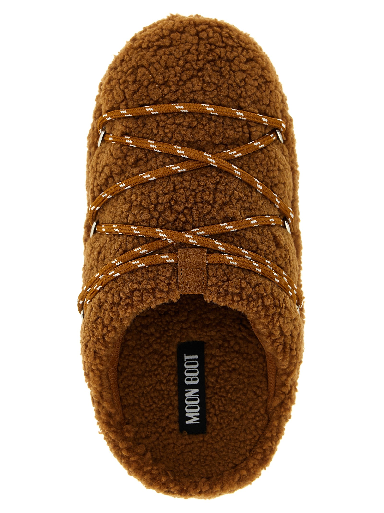 Moon Boot Brown Polyester Women's Slippers