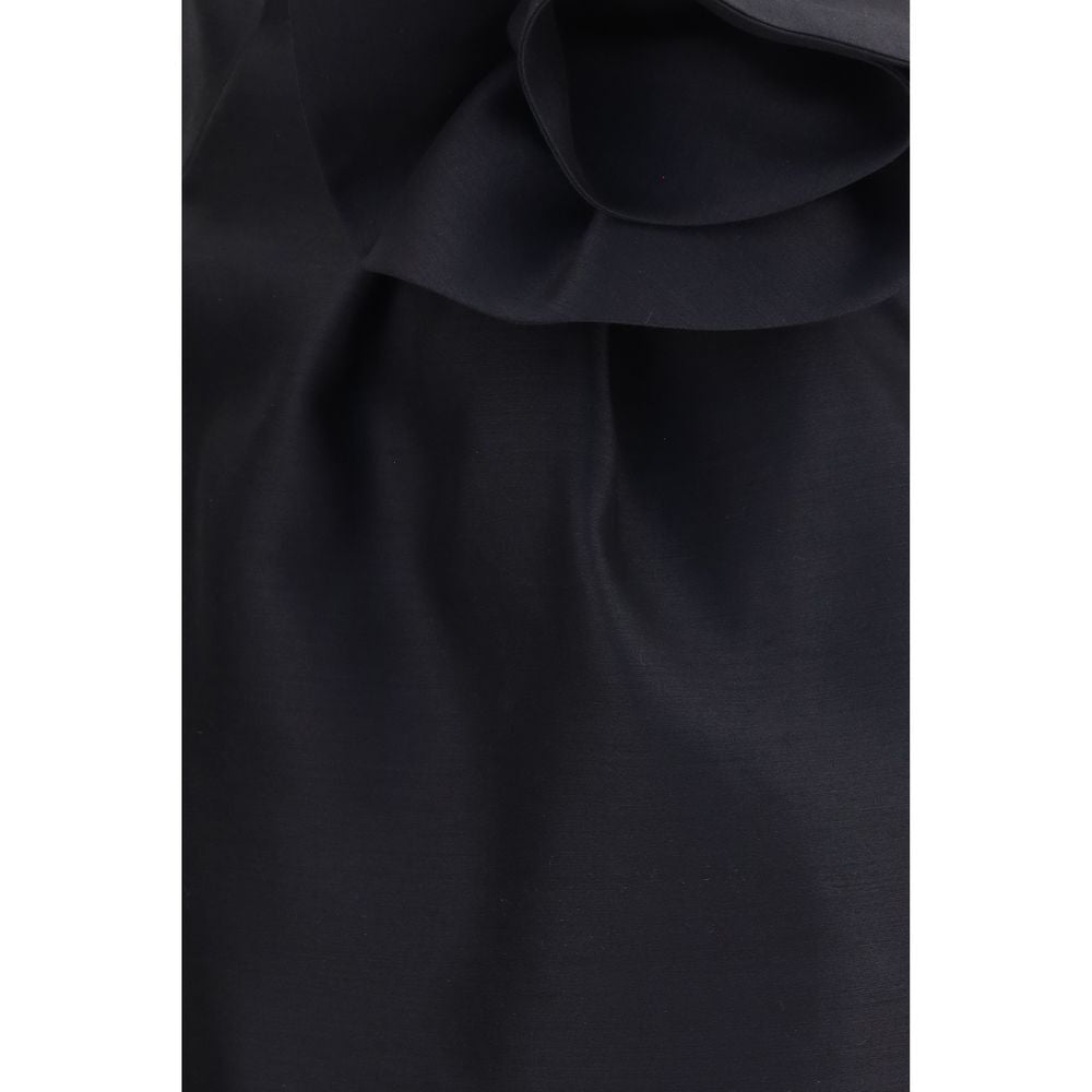 Magda Butrym Black Wool Oves Aries Mini Women's Skirt