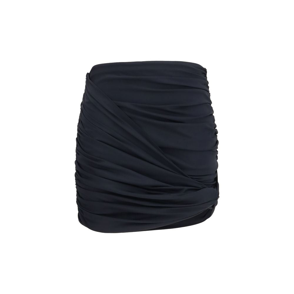 Magda Butrym Black Polyamide Mini Women's Skirt