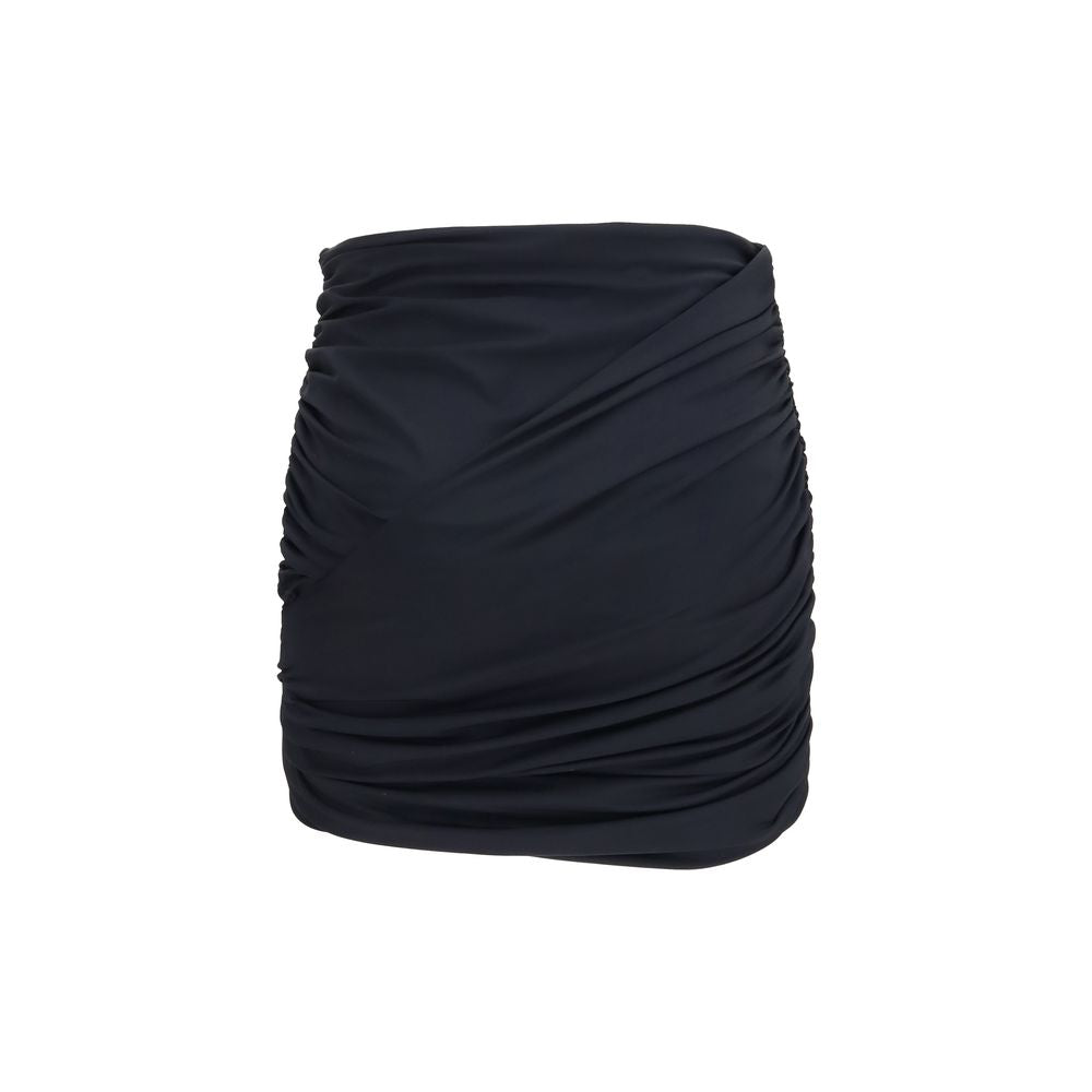 Magda Butrym Black Polyamide Mini Women's Skirt