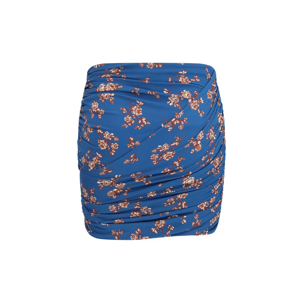 Magda Butrym Blue Polyamide Mini Women's Skirt