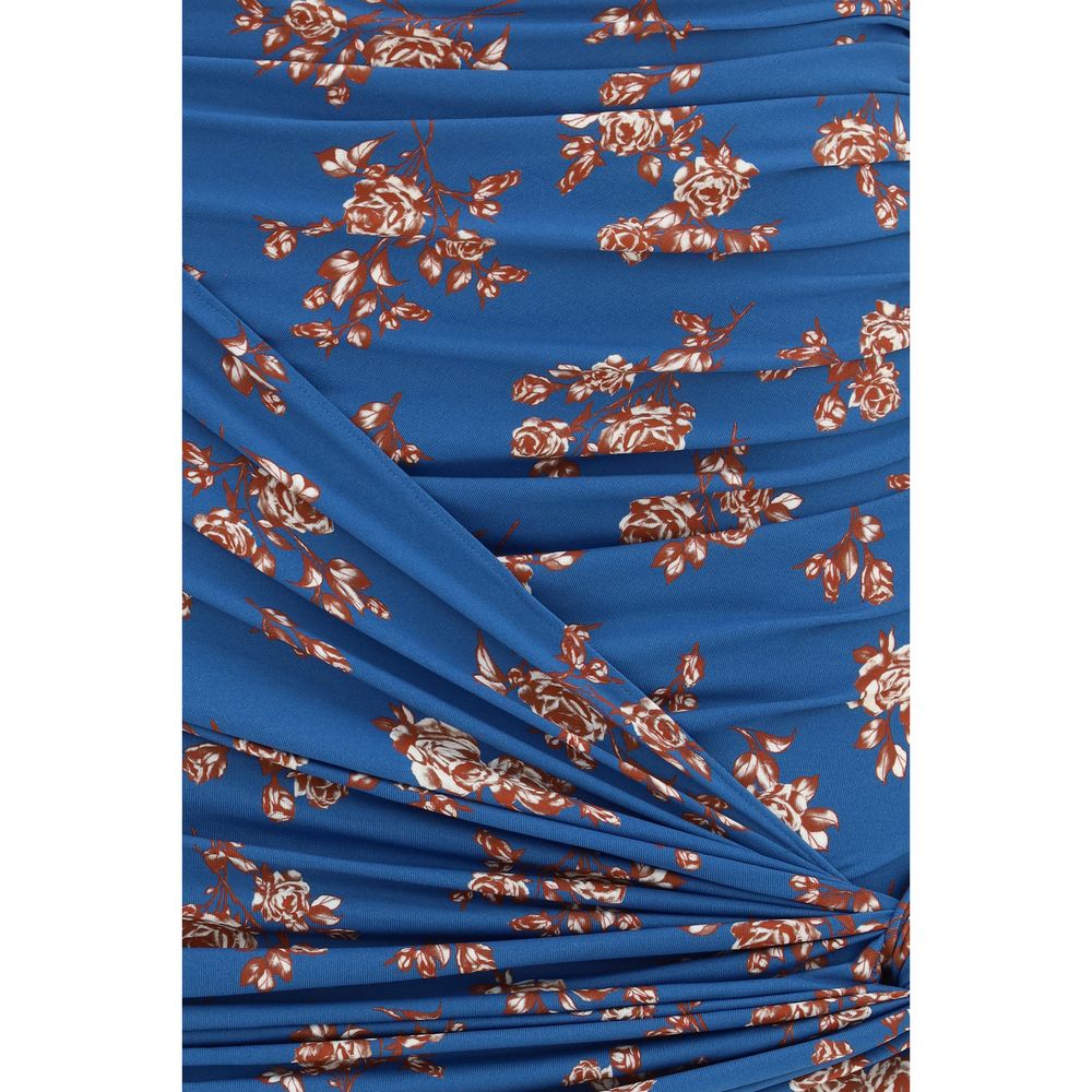 Magda Butrym Blue Polyamide Mini Women's Skirt