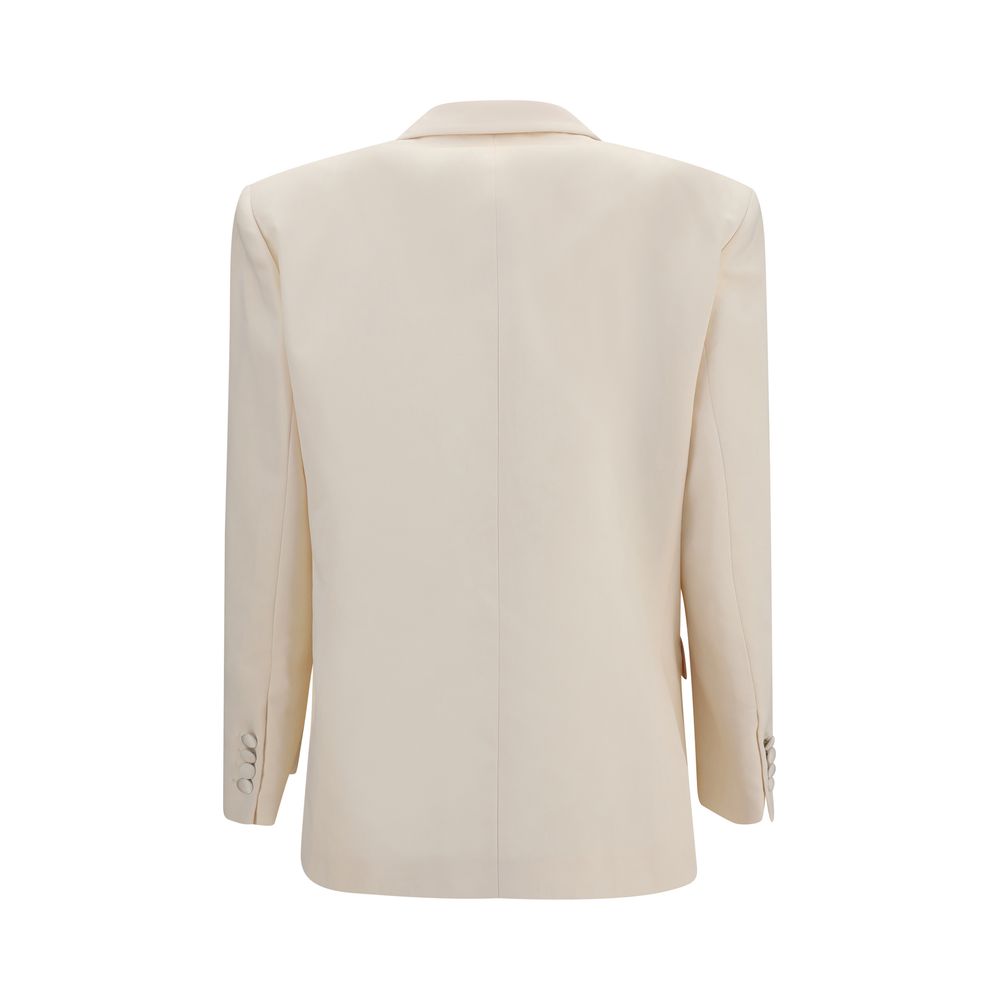 Magda Butrym Beige Cotton Women's Blazer