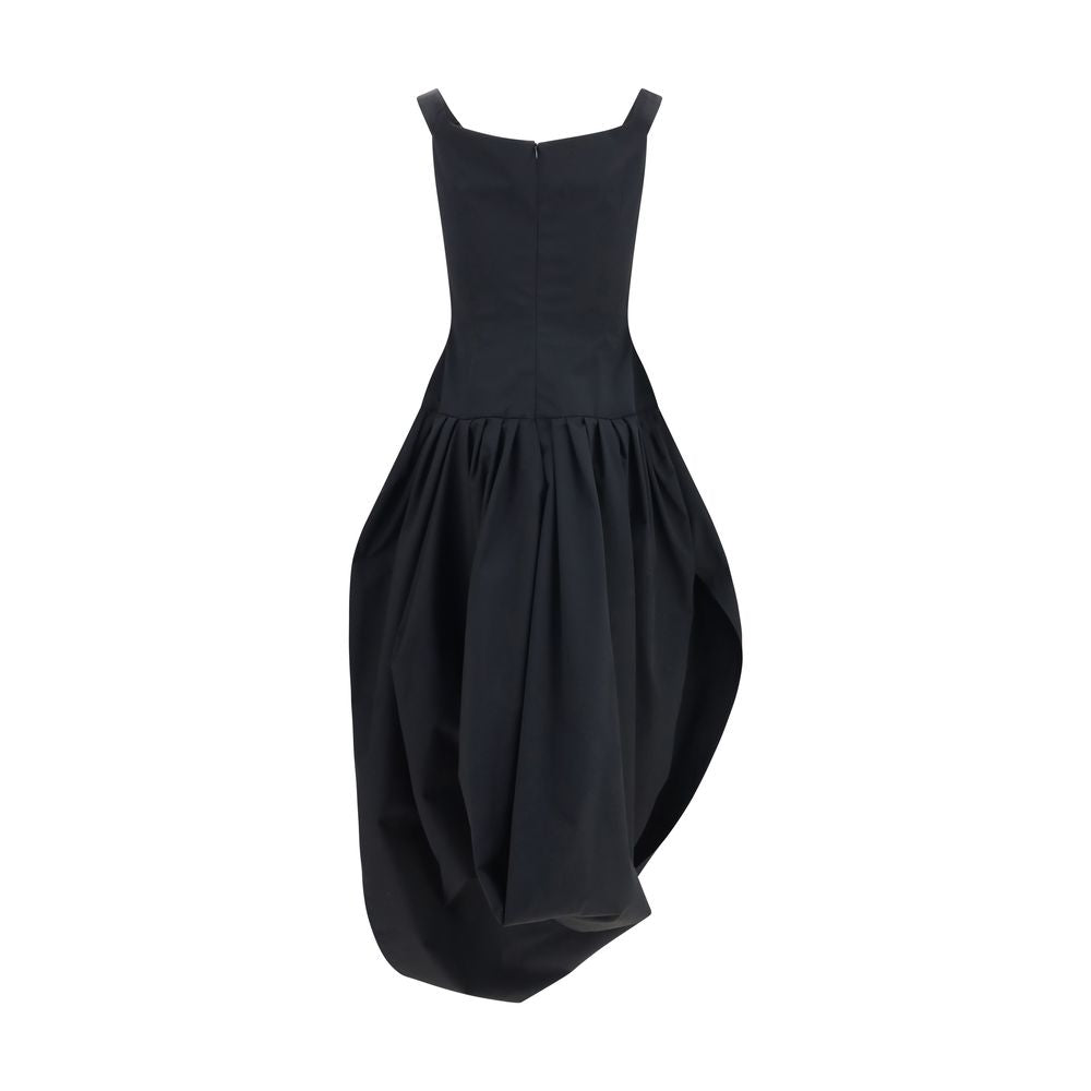 Magda Butrym Black Polyester Casual Women's Dress