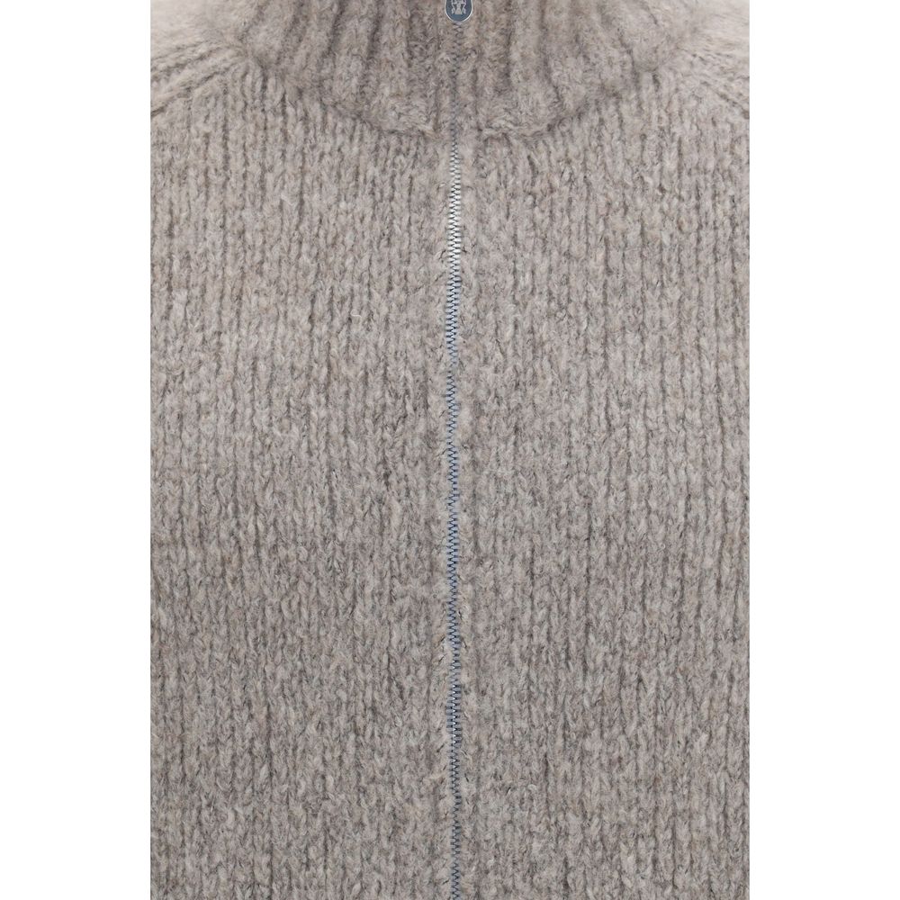 Brunello Cucinelli Gray Cashmere Men's Cardigan