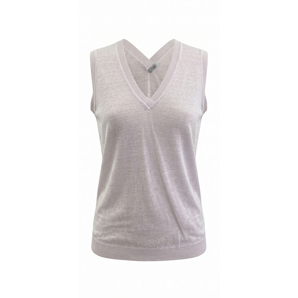 Malo Pink Linen Women Women's Tank